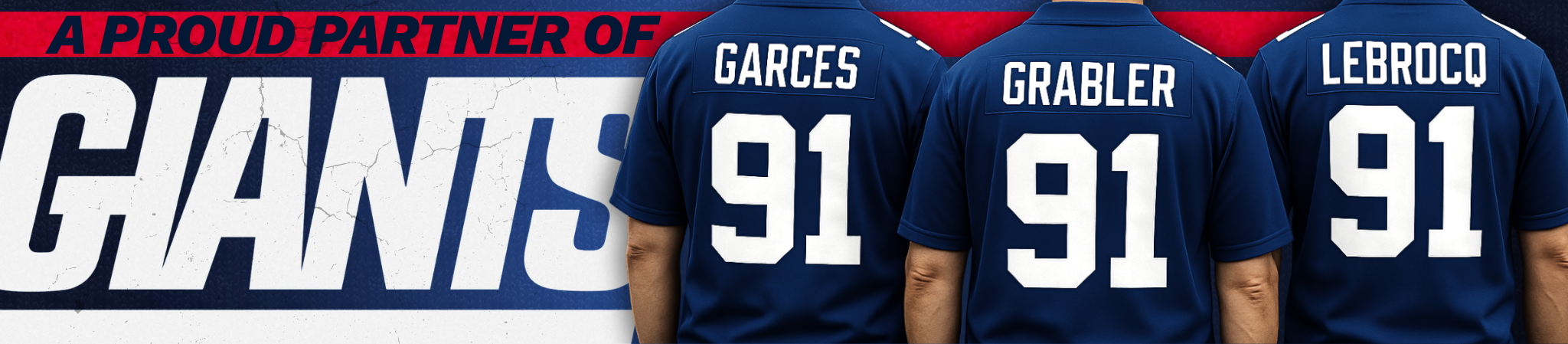 Socio orgulloso de NYG Banner con GGL