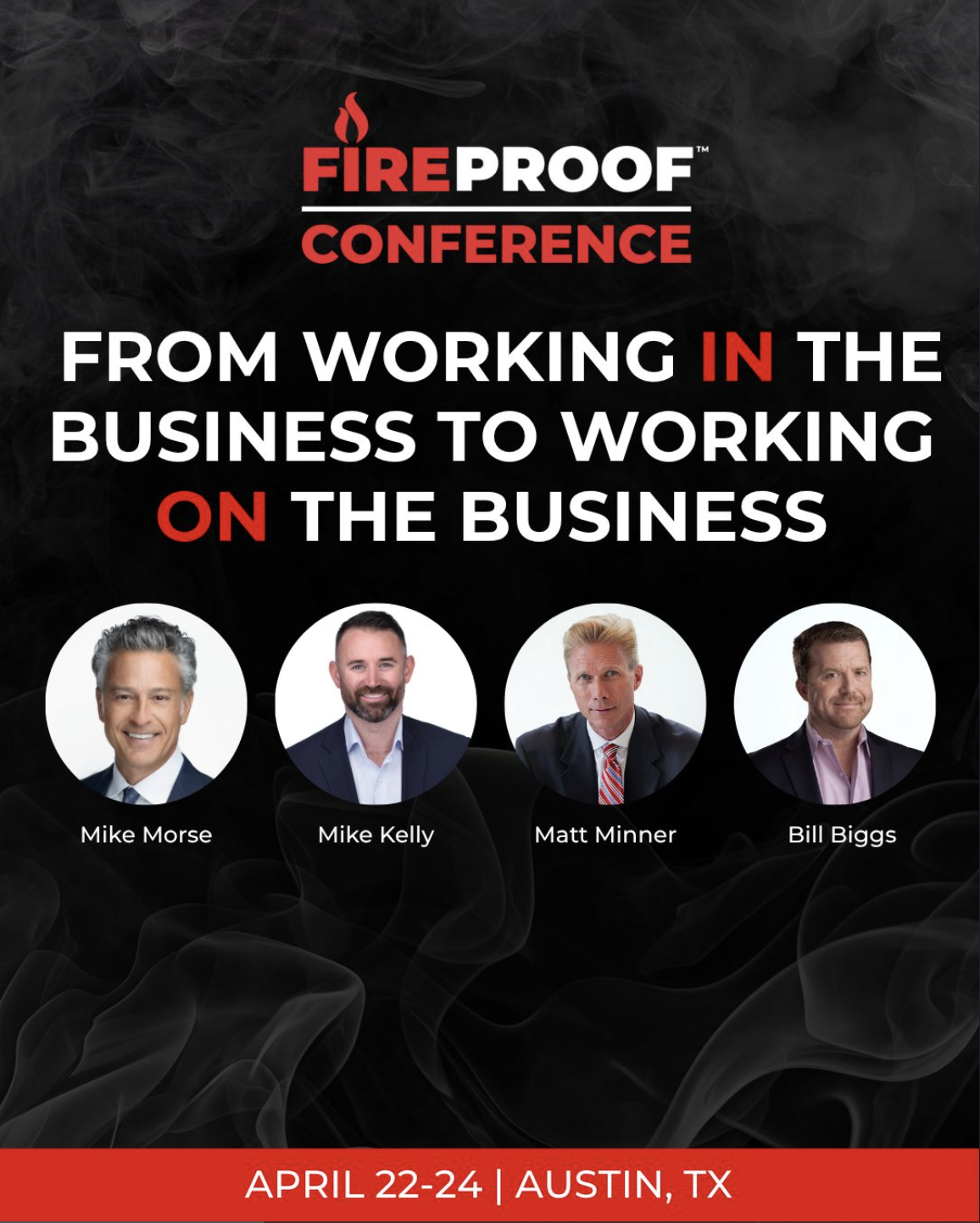 Fireproof Conference 2026 Panelists