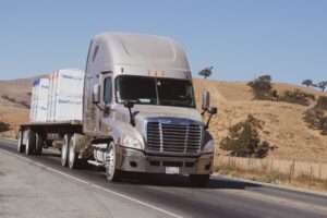 Two Tractor-Trailers Crash, Lane Closure on NB NJ Trnpk
