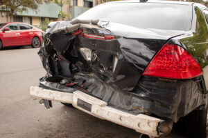 Car Strikes Pole, Wires Down on Rockport Rd