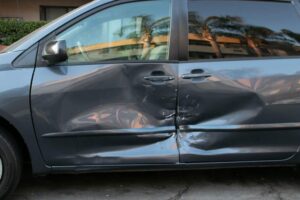 One Hurt in Wreck on Baltimore St