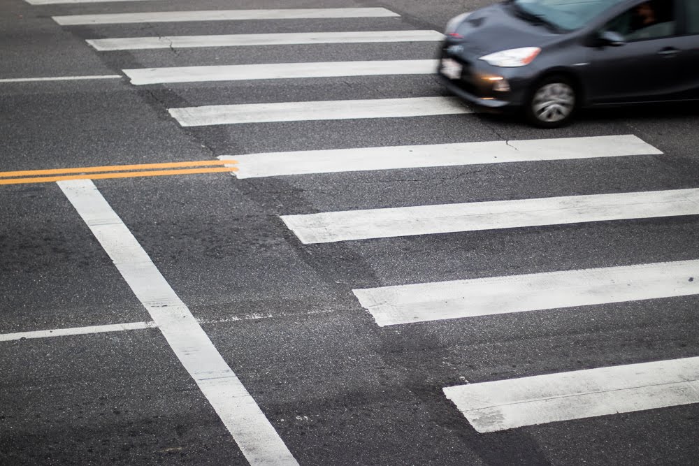 Vehicle Hits Pedestrian on Texas Ave