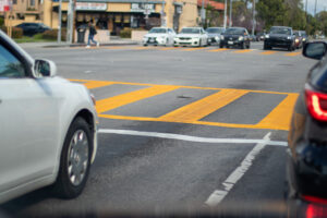 Pedestrian Airlifted After Crash on Main St 