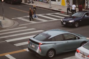 Vehicle Hits Pedestrian on W Jersey Ave